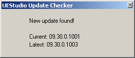 UEStudio Update Checker